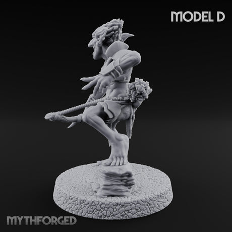 Raiding Rabble Goblin Raider D Miniature for Dungeons and Dragons, Pathfinder or other TTRPGs