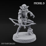 Raiding Rabble Goblin Raider D Miniature for Dungeons and Dragons, Pathfinder or other TTRPGs