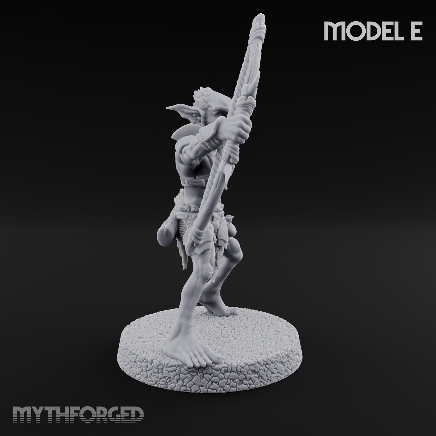 Raiding Rabble Goblin Raider E Miniature for Dungeons and Dragons, Pathfinder or other TTRPGs