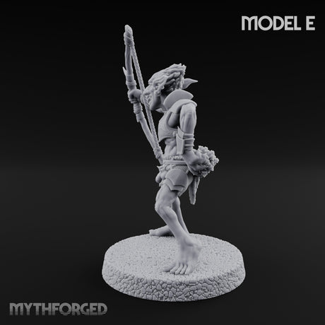 Raiding Rabble Goblin Raider E Miniature for Dungeons and Dragons, Pathfinder or other TTRPGs