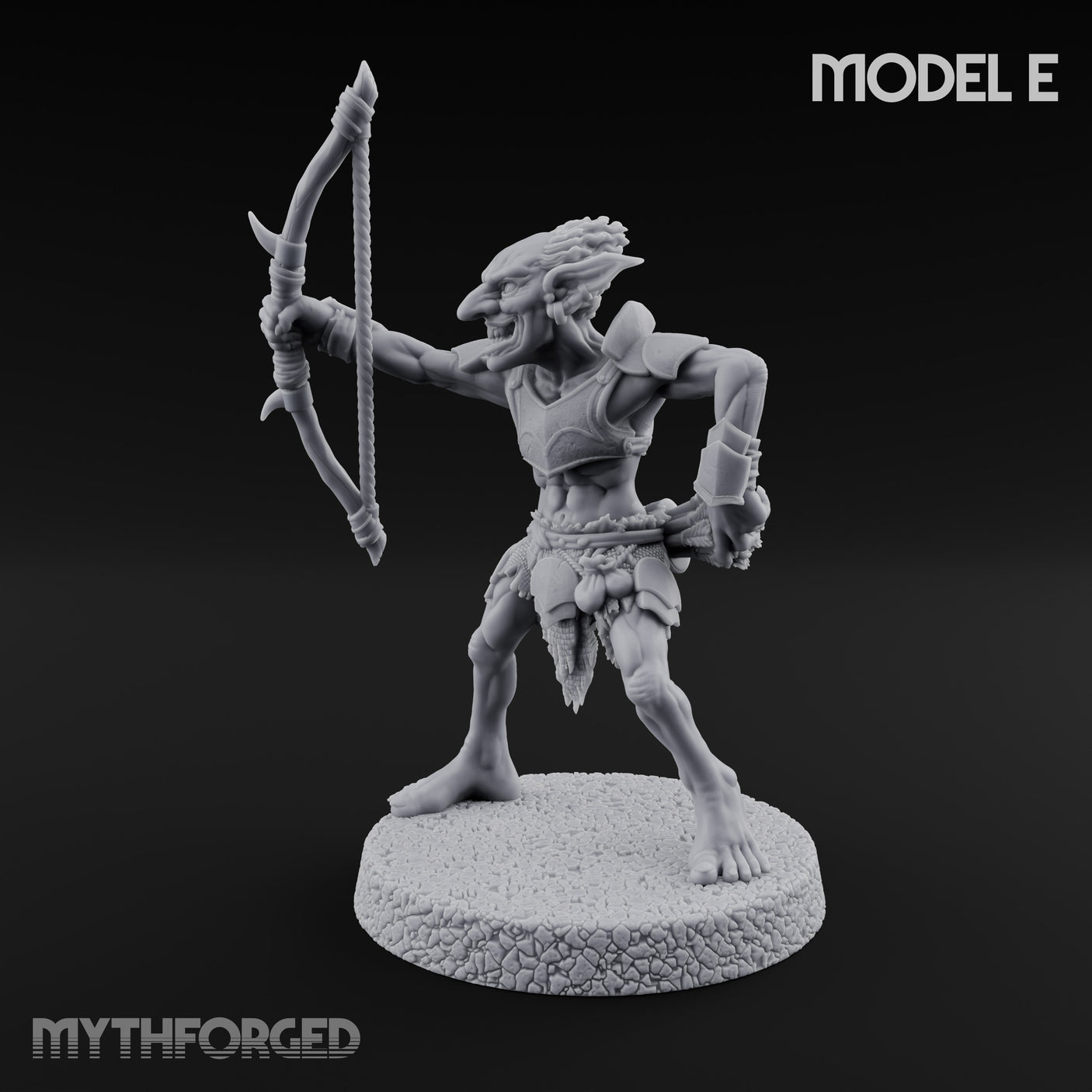 Raiding Rabble Goblin Raider E Miniature for Dungeons and Dragons, Pathfinder or other TTRPGs