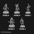 Raiding Rabble Goblin Raiders Miniature for Dungeons and Dragons, Pathfinder or other TTRPGs