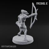 Raiding Rabble Goblin Raiders Miniature for Dungeons and Dragons, Pathfinder or other TTRPGs