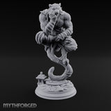Levitating Meditation Rakshasa Monk Miniature for Dungeons and Dragons, Pathfinder or other TTRPGs