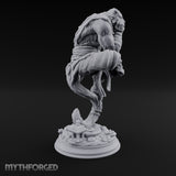 Levitating Meditation Rakshasa Monk Miniature for Dungeons and Dragons, Pathfinder or other TTRPGs