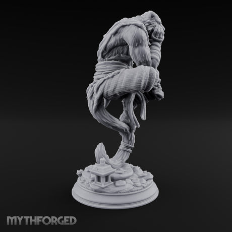 Levitating Meditation Rakshasa Monk Miniature for Dungeons and Dragons, Pathfinder or other TTRPGs