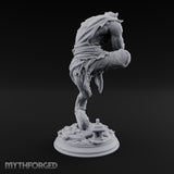 Levitating Meditation Rakshasa Monk Miniature for Dungeons and Dragons, Pathfinder or other TTRPGs