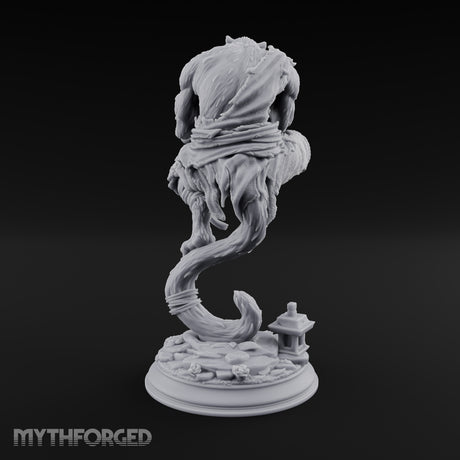 Levitating Meditation Rakshasa Monk Miniature for Dungeons and Dragons, Pathfinder or other TTRPGs