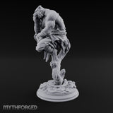 Levitating Meditation Rakshasa Monk Miniature for Dungeons and Dragons, Pathfinder or other TTRPGs