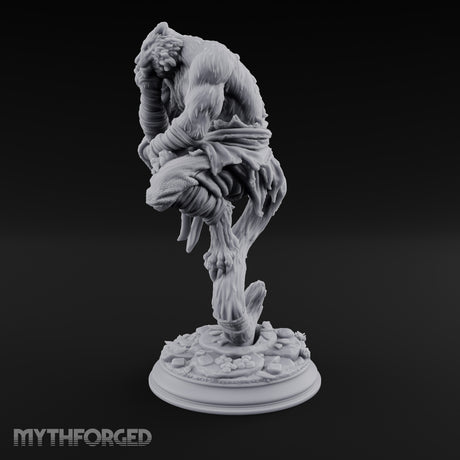Levitating Meditation Rakshasa Monk Miniature for Dungeons and Dragons, Pathfinder or other TTRPGs
