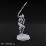 Leaps Barefoot, Blade First Leonin Sword Warrior