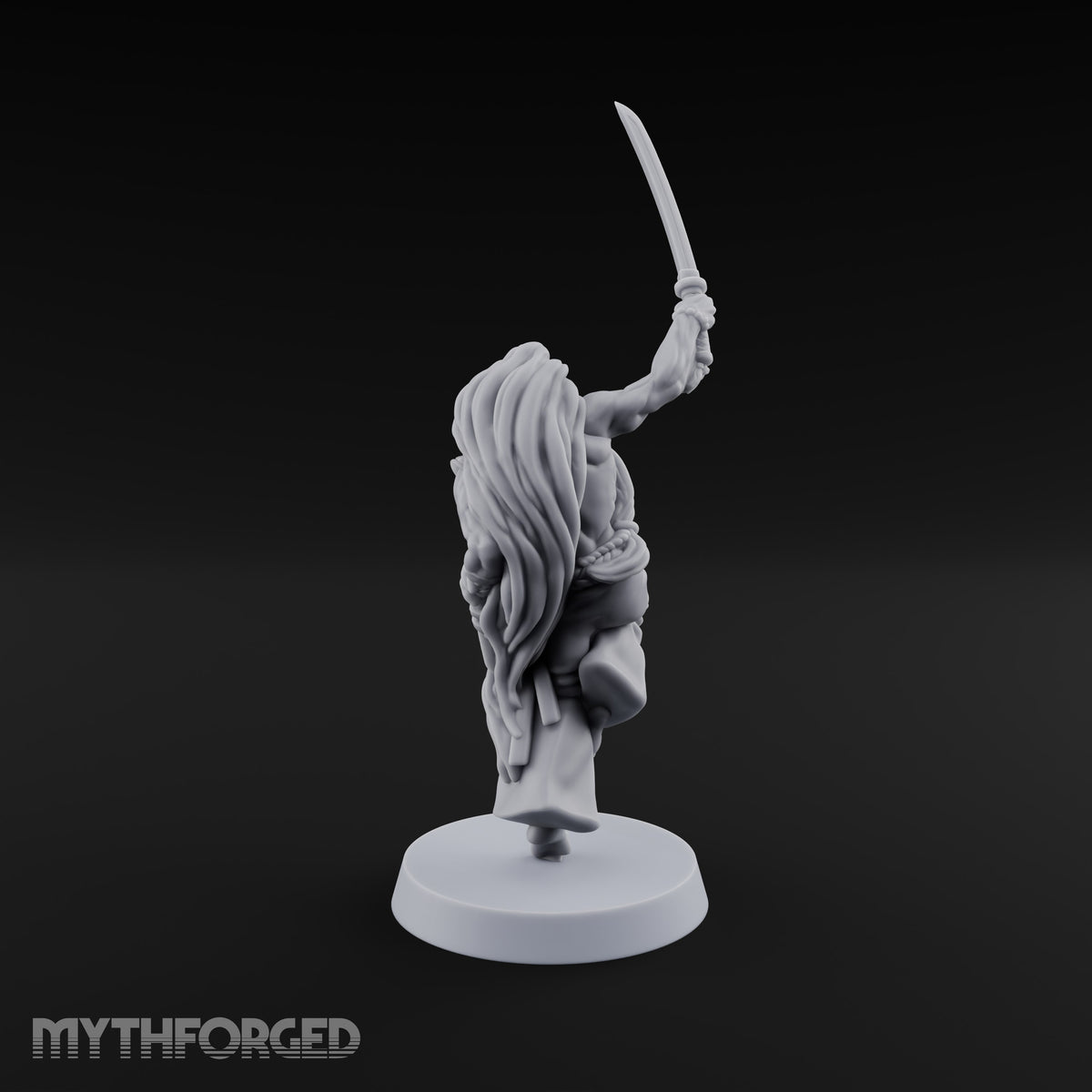 Leaps Barefoot, Blade First Leonin Sword Warrior
