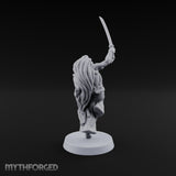 Leaps Barefoot, Blade First Leonin Sword Warrior