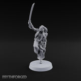 Leaps Barefoot, Blade First Leonin Sword Warrior