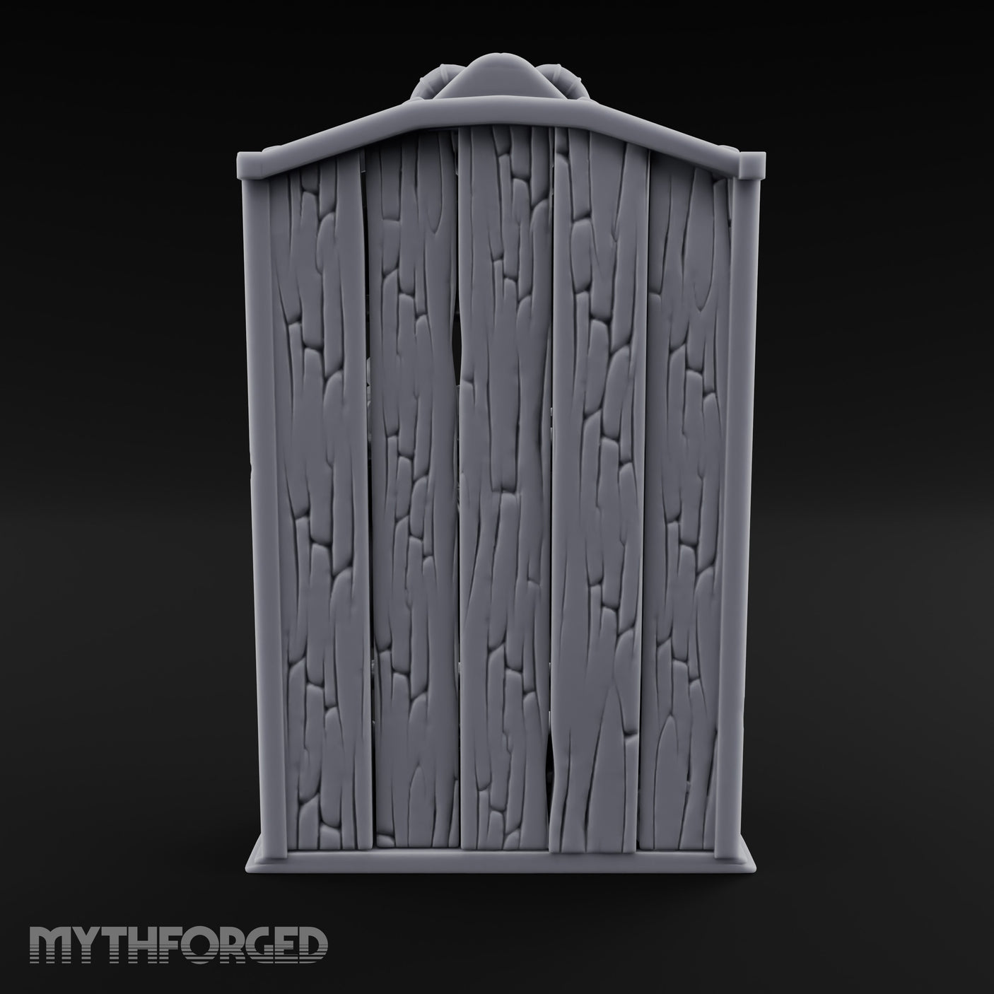 Ram-Skull Topped Pack-Laden Adventurer's Shop Shelf Miniature for Dungeons and Dragons, Pathfinder or other TTRPGs