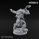 Triumphant Axed Orc Rangers B Miniature for Dungeons and Dragons, Pathfinder or other TTRPGs