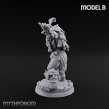 Triumphant Axed Orc Rangers B Miniature for Dungeons and Dragons, Pathfinder or other TTRPGs