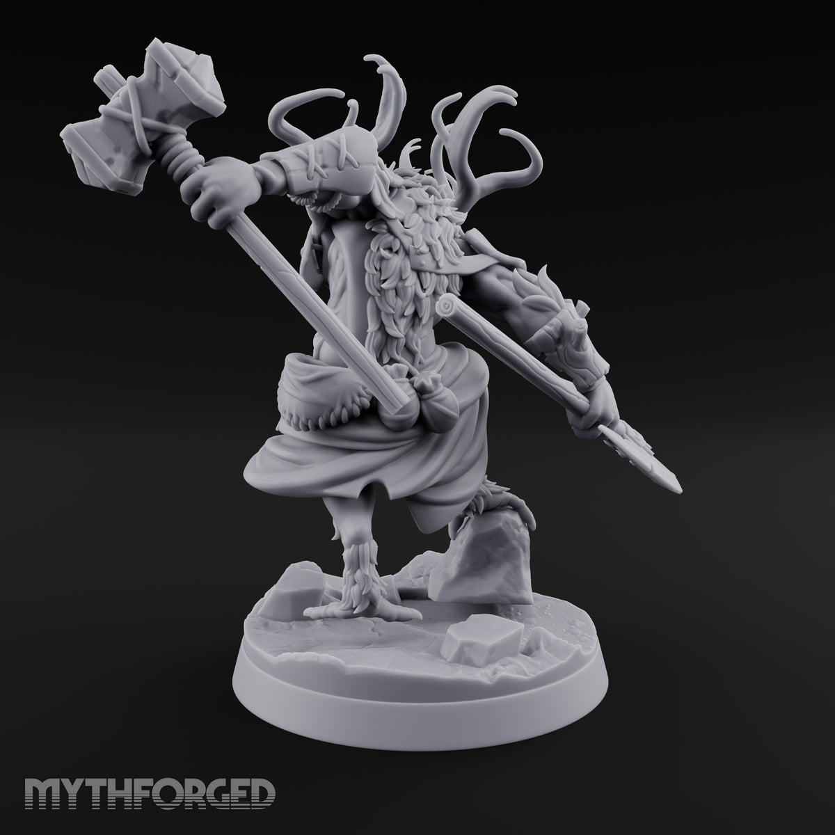 Reindeer Games Satyr Warrior B