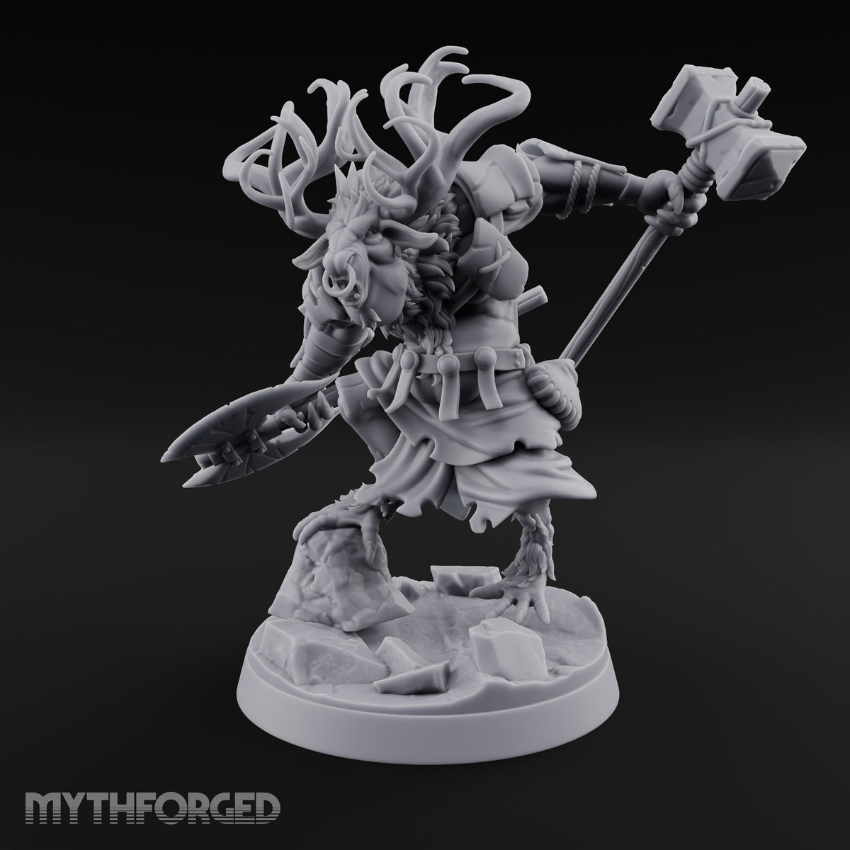 Reindeer Games Satyr Warrior B