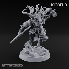 Reindeer Games Satyr Warrior B