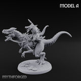Raptor Reining Lizardfolk Rider A gallery 1