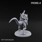 Raptor Reining Lizardfolk Rider A gallery 6