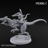 Raptor Reining Lizardfolk Rider C gallery 6
