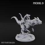 Raptor Reining Lizardfolk Rider D gallery 9