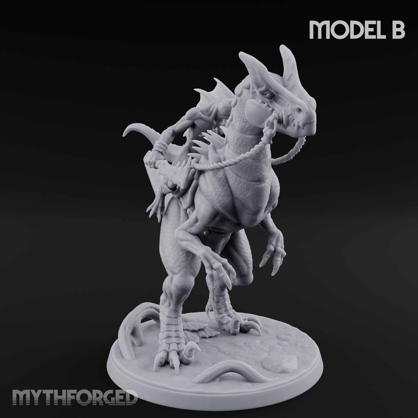Raptor Reining Lizardfolk Riders — B gallery 2