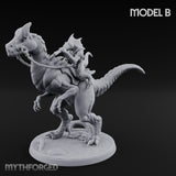 Raptor Reining Lizardfolk Riders — B