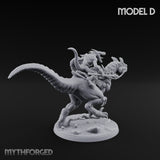 Raptor Reining Lizardfolk Riders — D gallery 2