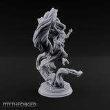 Letting Her Hair Down Human Sorceress