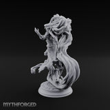 Letting Her Hair Down Human Sorceress