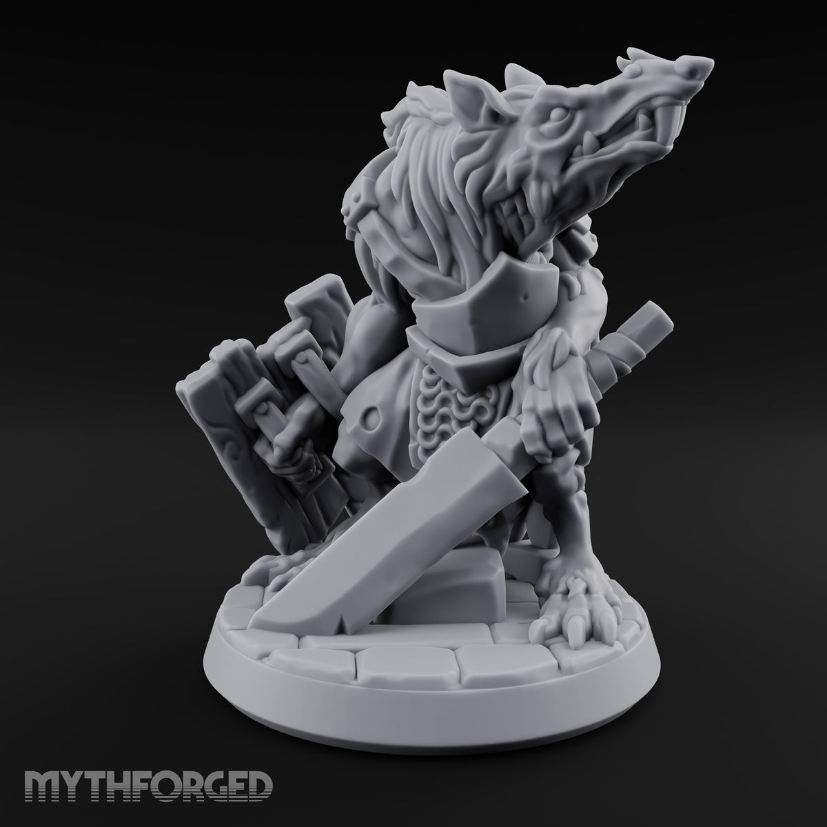 Gnawing on Grudges Ratfolk Warriors — A