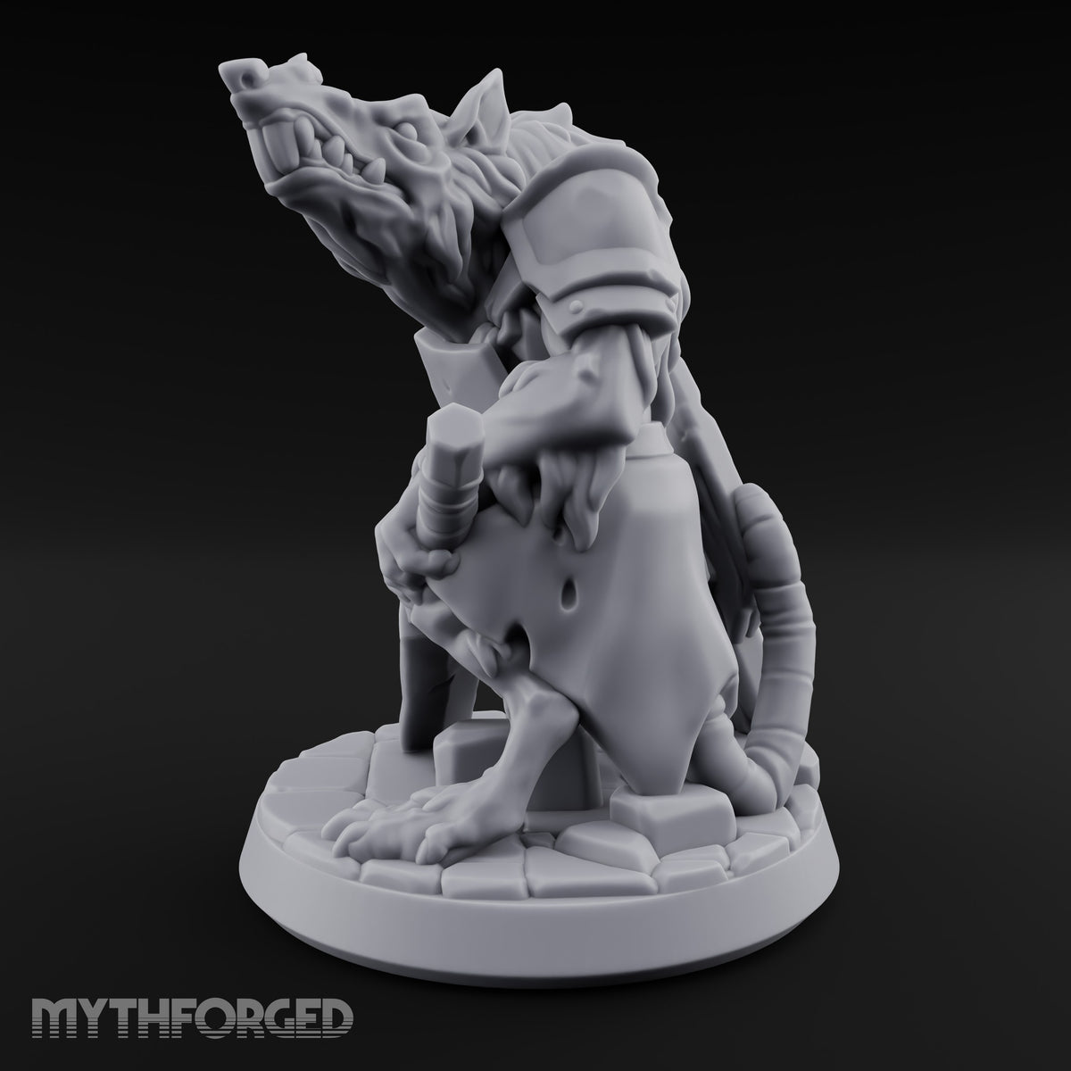 Gnawing on Grudges Ratfolk Warrior A