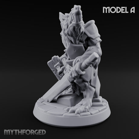 Gnawing on Grudges Ratfolk Warrior A