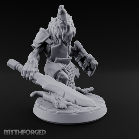 Gutter Court Musters Ratfolk Warrior A — Standard