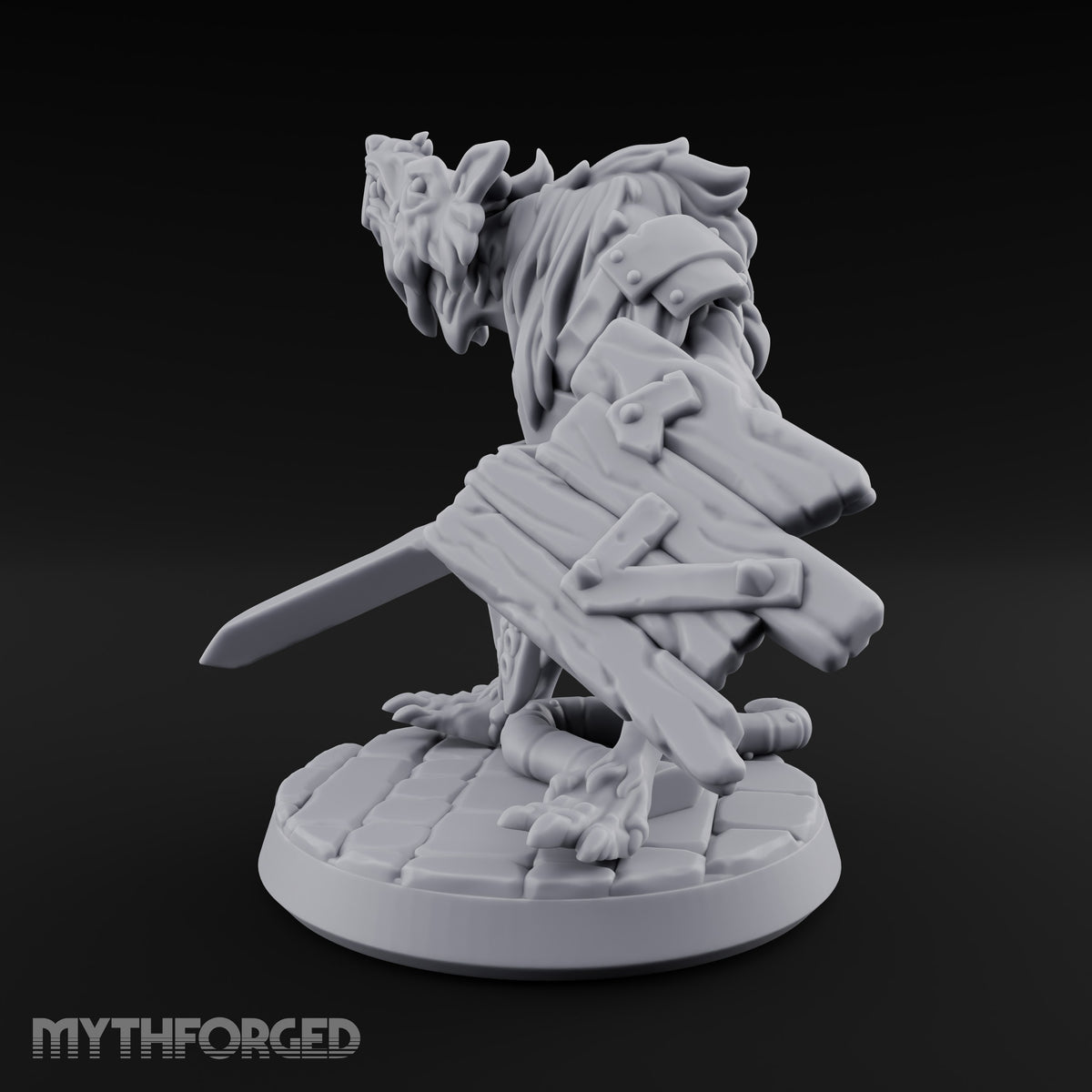 Gutter Court Musters Ratfolk Warrior A — Standard