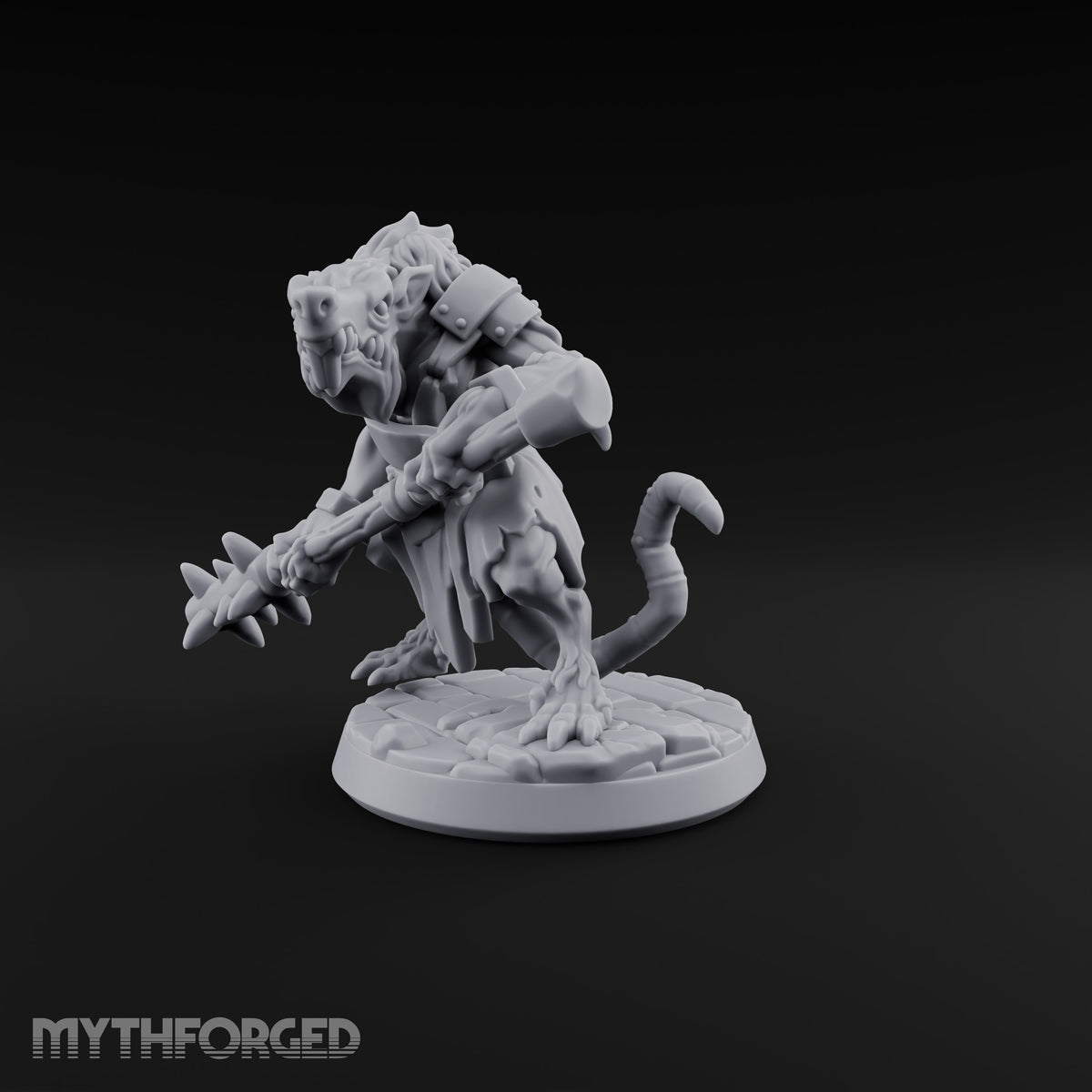 Gutter Court Musters Ratfolk Warrior B