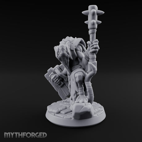 Gnawing on Grudges Ratfolk Warrior C