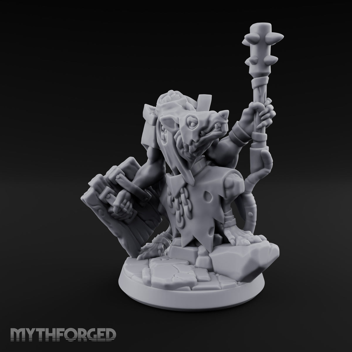Gnawing on Grudges Ratfolk Warrior C