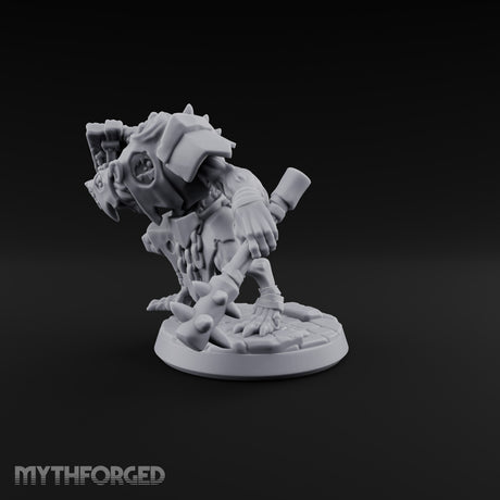 Gutter Court Musters Ratfolk Warrior C