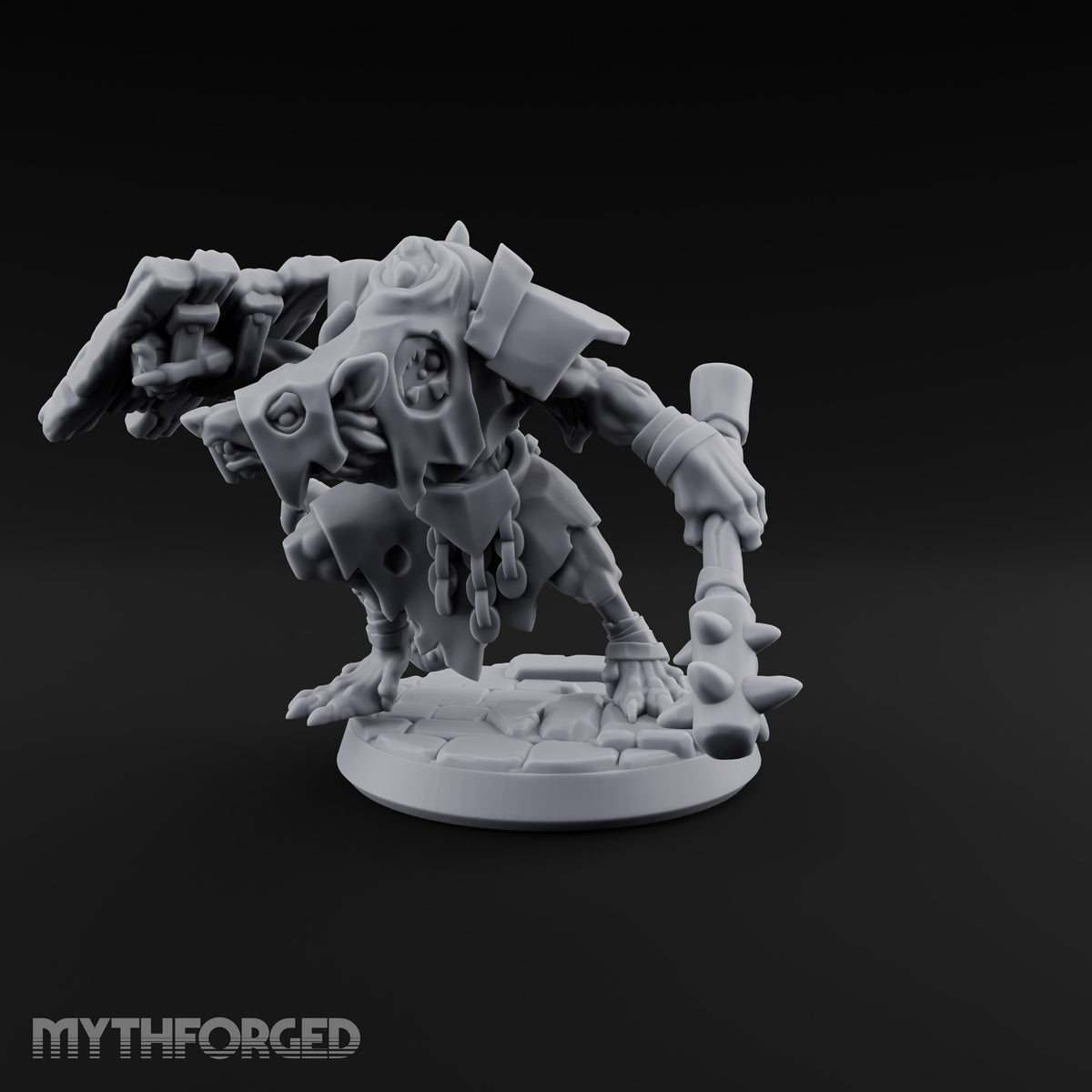 Gutter Court Musters Ratfolk Warrior C