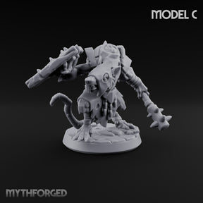 Gutter Court Musters Ratfolk Warrior C