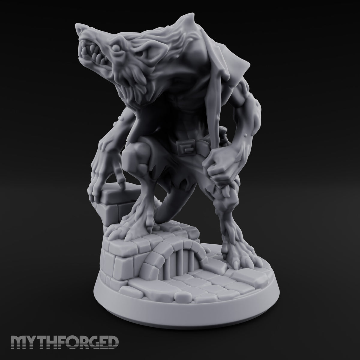 Gnawing on Grudges Ratfolk Warrior D