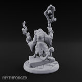 Skull Staff, Fire Cupped Ratfolk Caster