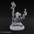 Skull Staff, Fire Cupped Ratfolk Caster