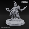 Weapons Spread Wide Screeching Ratfolk A Miniature for Dungeons and Dragons, Pathfinder or other TTRPGs