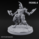 Weapons Spread Wide Screeching Ratfolk A Miniature for Dungeons and Dragons, Pathfinder or other TTRPGs