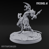 Weapons Spread Wide Screeching Ratfolk A Miniature for Dungeons and Dragons, Pathfinder or other TTRPGs